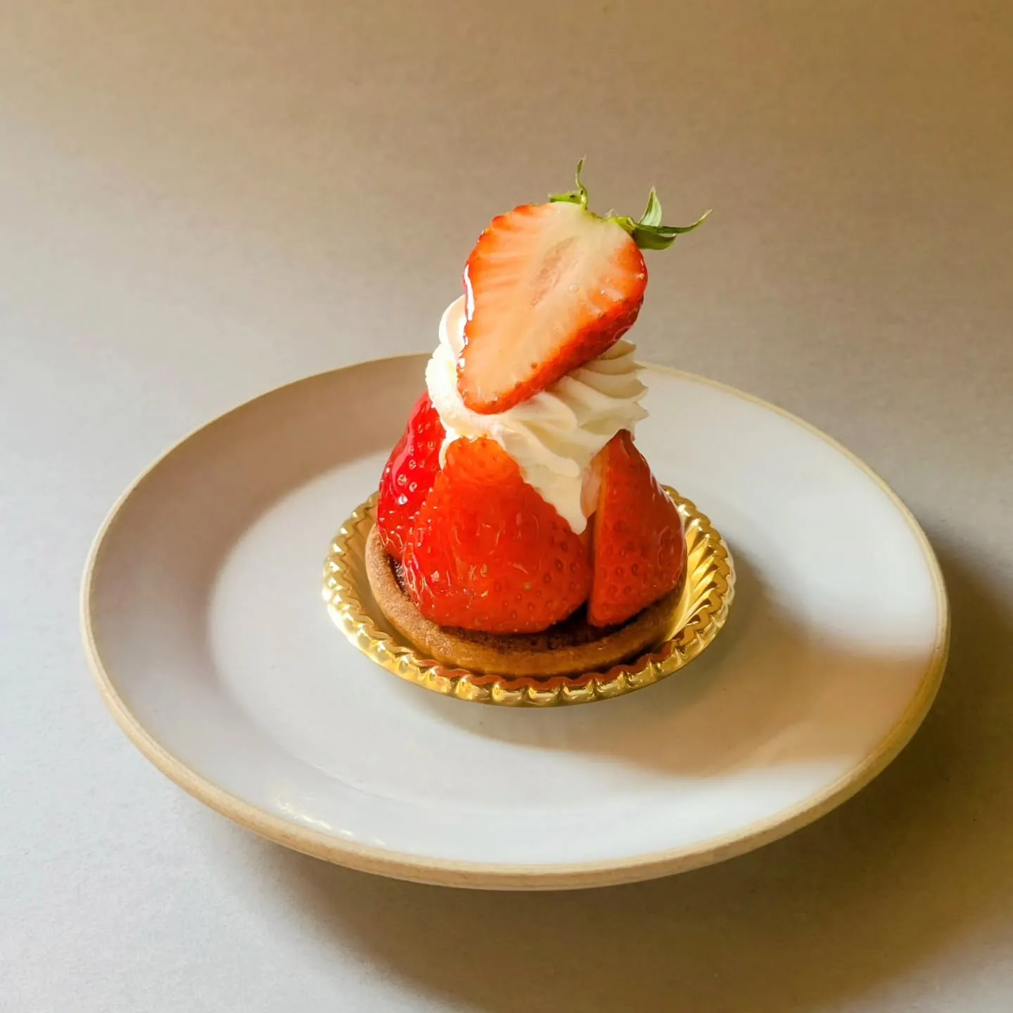 イチゴのタルト